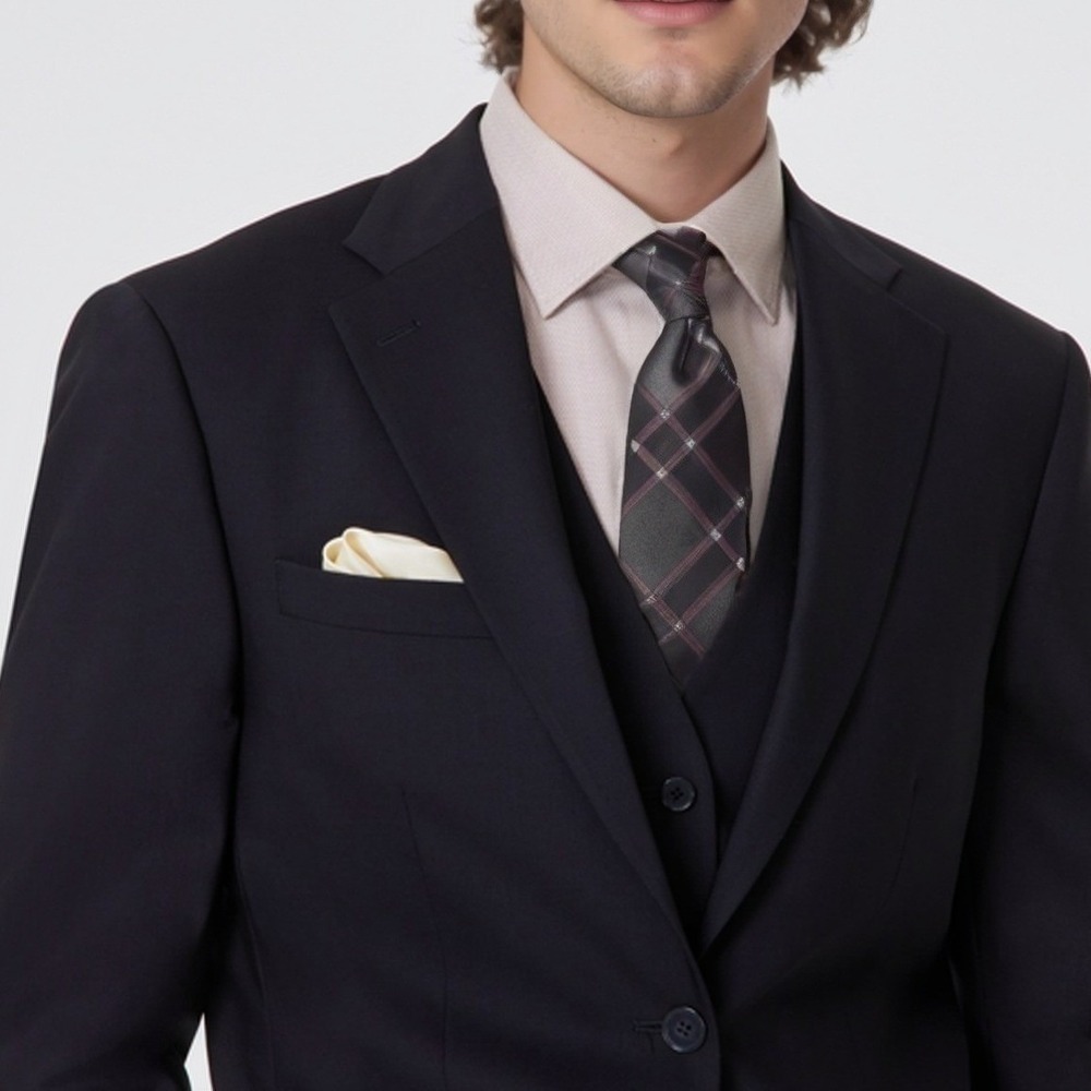 Calvin Klein Men Sport Coat Maxwell Black 42 Short Quiet Luxury Tailored NWT